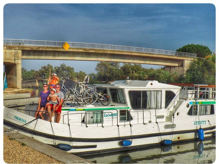 vacances en péniche en famille