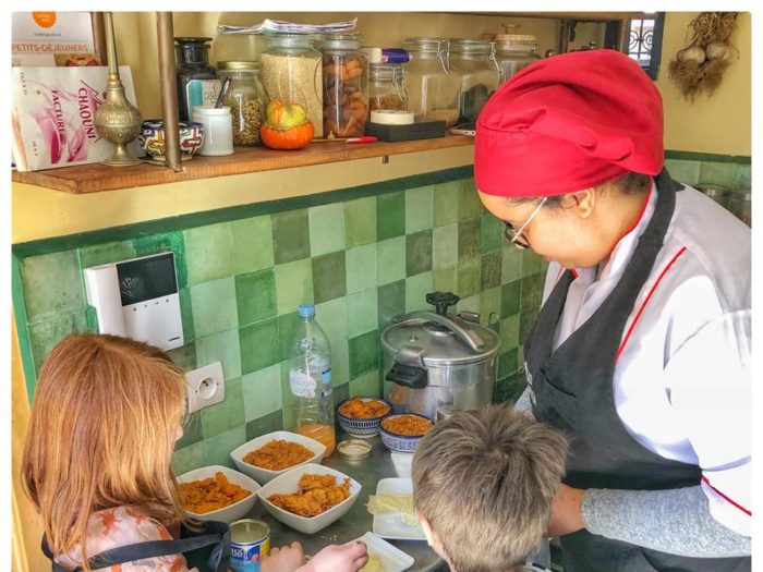 cours de cuisine riad anata